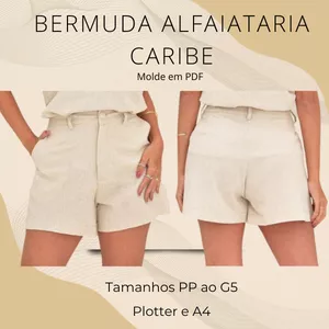 Imagem de capa para o Curso online Bermuda em Alfaiataria Caribe / Molde em PDF