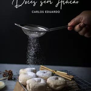 Imagem de capa para o Ebook 10 Receitas de Doces SEM Açúcar 