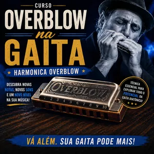Imagem do curso Overblow na Gaita - Harmonica Overblow