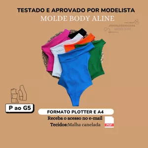 Imagem de capa para o Ebook Molde Body Aline