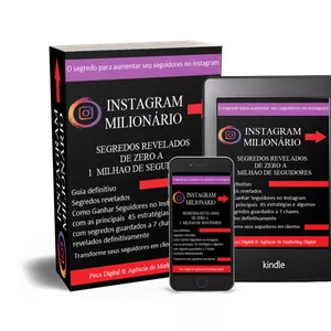Imagem de capa para o Ebook Instagram Milionário - O guia definitivo - Segredos revelados