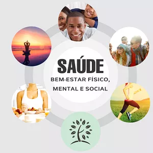 Imagem do curso Saúde e Bem-Estar Físico, Mental e Social 