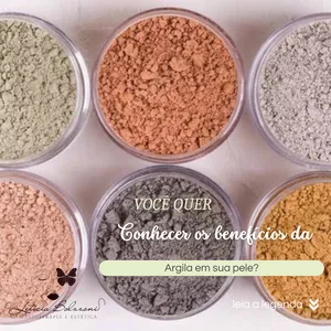 Imagem de capa para o Ebook Tratamentos faciais com Argilas