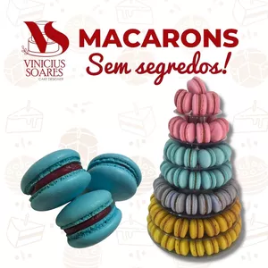 Imagem de capa para o Curso online MACARONS SEM SEGREDOS