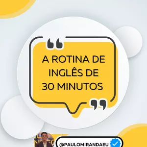 Imagem de capa para o Curso online APRENDA O VERBO TO BE EM 7 DIAS 🇺🇸