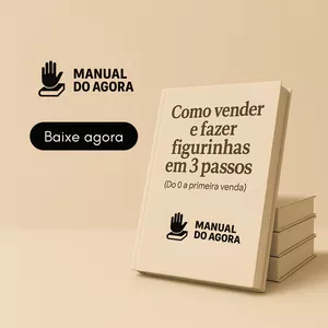 Imagem de capa para o Ebook Como vender e fazer figurinhas em 3 passos (do 0 a primeira venda)