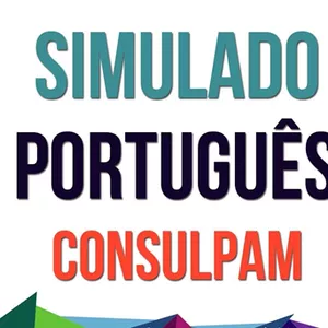 Imagem de capa para o Ebook SIMULADO PORTUGUÊS - CONSULPAM