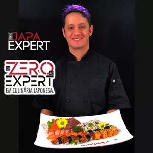 Imagem de capa para o Ebook E-book Japa Expert - do Zero ao Expert em culinária japonesa.