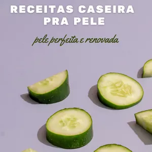 Imagem de capa para o Ebook RECEITAS CASEIRA PRA PELE