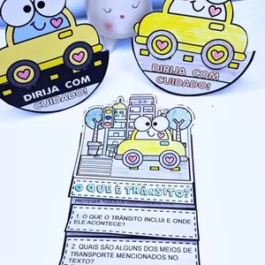 Imagem de capa para o Ebook Flipbook: O que é Trânsito e Balancê!