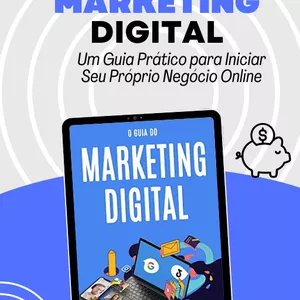Imagem de capa para o Ebook E-BOOK MARKETING DIGITAL