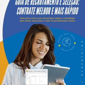 Imagem de capa para o Ebook Guia de Recrutamento e Seleção