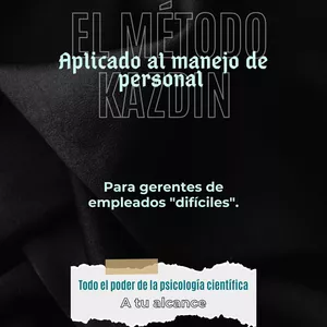 Imagen de portada para Curso online El método Kazdin aplicado al manejo de personal.