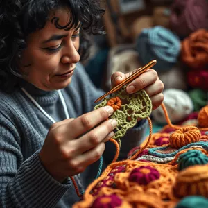 Imagen de portada para Ebook técnicas avanzadas de crochet desde cero