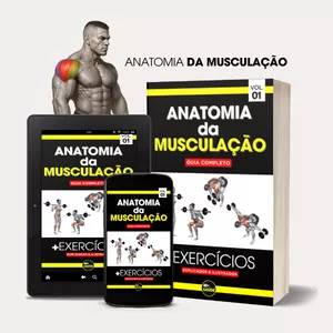 Imagem de capa para o Curso online GUIA COMPLETO: ANATOMIA DA MUSCULAÇÃO