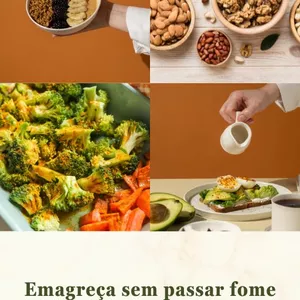 Imagem de capa para o Ebook Emagreça sem Passar Fome: Conheça os Alimentos que te Mantêm Saciado por Mais Tempo!