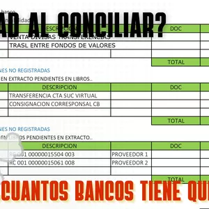 Imagen de portada para Ebook CONCILIACIÓN BANCARIA EXCEL