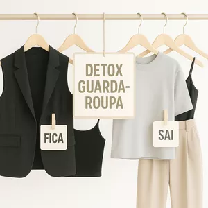 Imagem de capa para o Curso online Detox do Guarda-Roupas + Compras Inteligentes