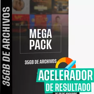 Imagen de portada para Ebook ¡MEGAPACK de 35 GB acelerador de resultados!