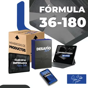 Imagen de portada para Curso online Fórmula 36-180