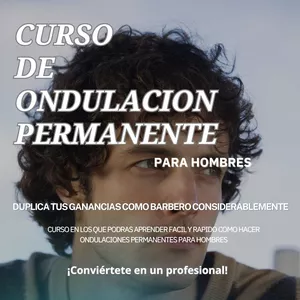 Imagen de portada para Curso online Curso de Ondulacion Permanente Para Hombres Paso A Paso.