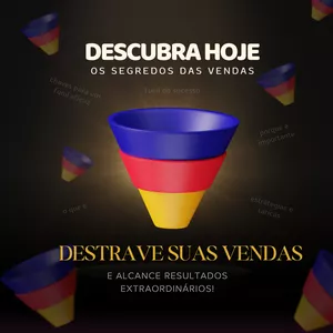 Imagem de capa para o Ebook Segredos do Funil de Vendas