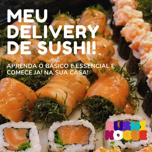 Imagem de capa para o Curso online Meu Delivery de Sushi!