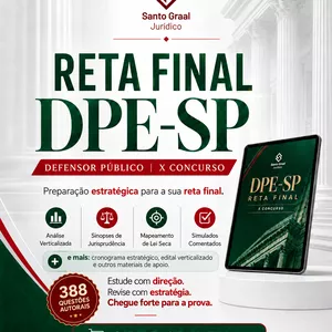 Imagem do curso DPE-SP | Reta Final Defensor Público — X Concurso