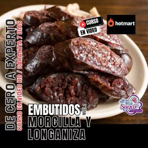 Imagen de portada para Curso online Curso Embutidos morcilla y longaniza