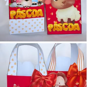 Imagem de capa para o Ebook Sacolinhas Páscoa com Jesus