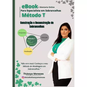 Imagem de capa para o Ebook Ebook + Mentoria para Especialistas em Sobrancelhas