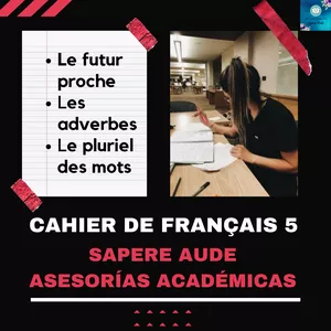 Imagem principal do produto Cahier de Français 5