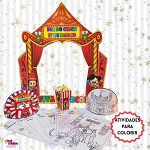 Imagem de capa para o Ebook KIT DE ATIVIDADES - DIA DO CIRCO