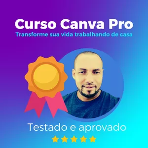 Imagem de capa para o Curso online Curso de Canva Pro com Raimundo Oliveira
