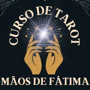 Imagem de capa para o Ebook Curso de Tarot Mãos de Fátima