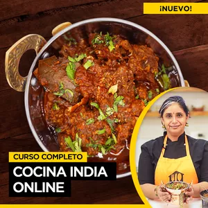 Imagen principal del producto Curso Cocina India Online