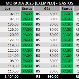 Imagem de capa para o Curso online Planilha de Orçamento Doméstico para Casais (Simples e Completa)