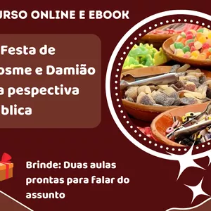 Imagem de capa para o Curso online Curso Festa de Cosme Damião na perspectiva bíblica.