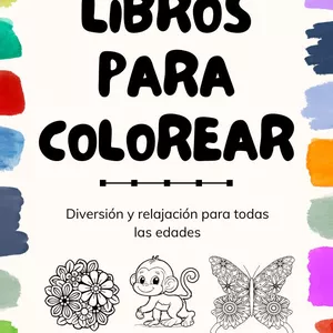 Imagen de portada para Ebook Libros para colorear