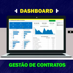 Imagem de capa para o Curso online Dashboard de Gestão de Contratos