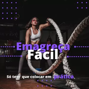 Imagem de capa para o Ebook Emagreça fácil 