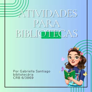 Imagem de capa para o Ebook Apostila de Projetos e Atividades para Bibliotecas e Salas de Leitura