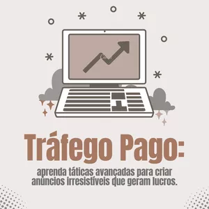 Imagem de capa para o Ebook Tráfego  Pago