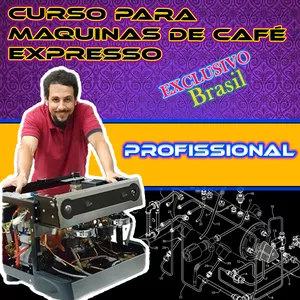 Imagem de capa para o Curso online Curso  para Máquina de Café Expresso Profissional 
