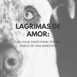 Imagen de portada para Ebook Lágrimas de amor: Un viaje emocional por el duelo de una mascota