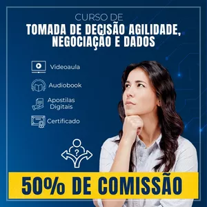 Imagem do curso Curso Tomada de Decisão, Agilidade, Negociação e Dados 