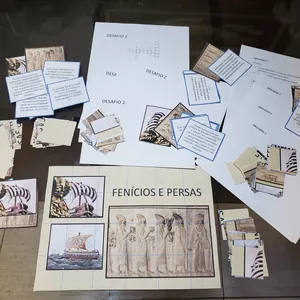 Imagem de capa para o Ebook Fenícios e Persas - GINCANA