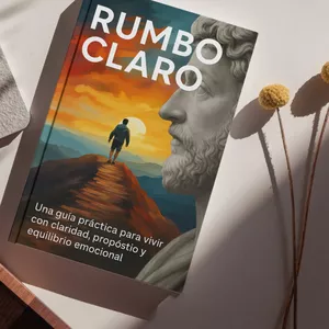 Imagen de portada para Ebook RUMBO CLARO: Una guía practica para vivir con claridad, propósito y equilibrio emocional
