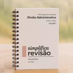 Imagem de capa para o Ebook Simplifica Revisão - Direito Administrativo - Volume I