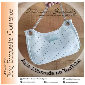 Imagem de capa para o Curso online Molde- Bag Baguette Corrente
